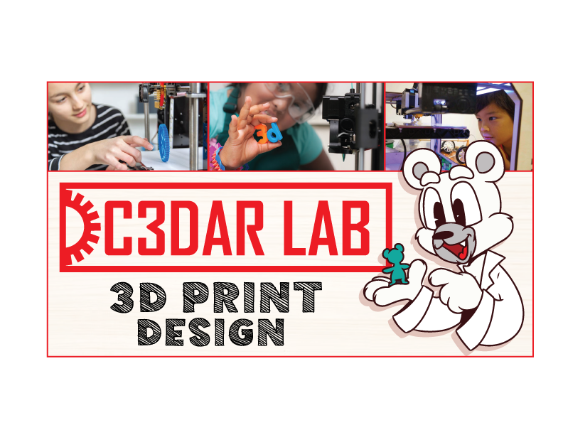 3D Print Design - Ages 9 -14 Years old