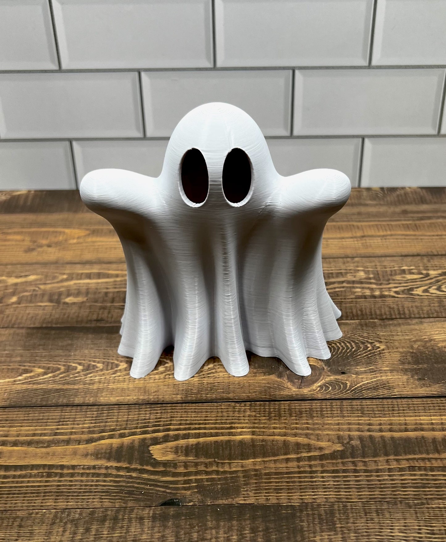 3D Printed Ghost, Tea Light Ghost, Halloween Decoration,