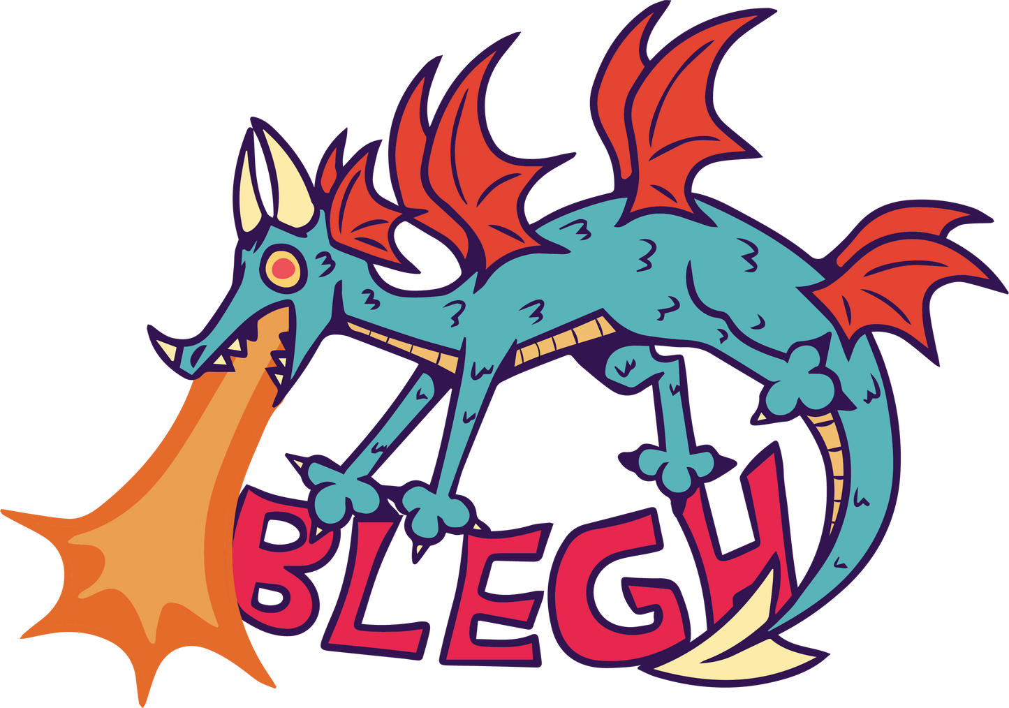 Blegh the Dragon -  Sticker