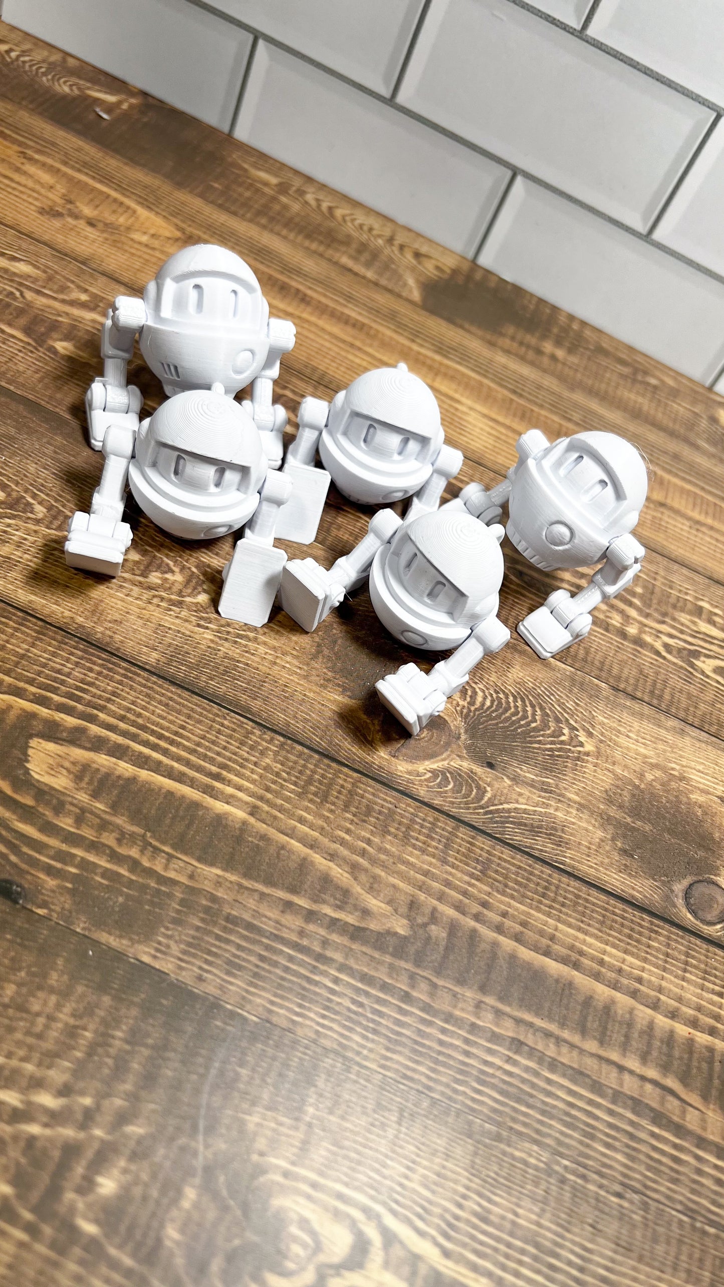 Robot, Articulated Robot, Fidget Bot, 3D Printed, Desk Item, Custom Product, Decor, Adult Gift