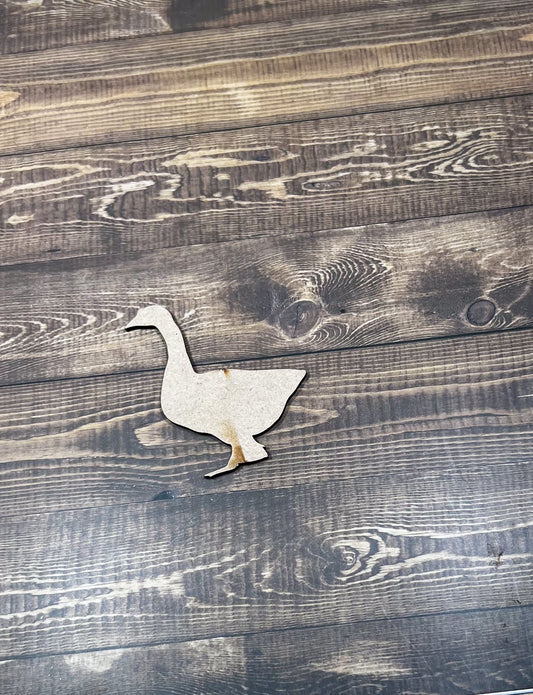 Goose Cut Shape - Ideal for DIY Projects and Custom Painting