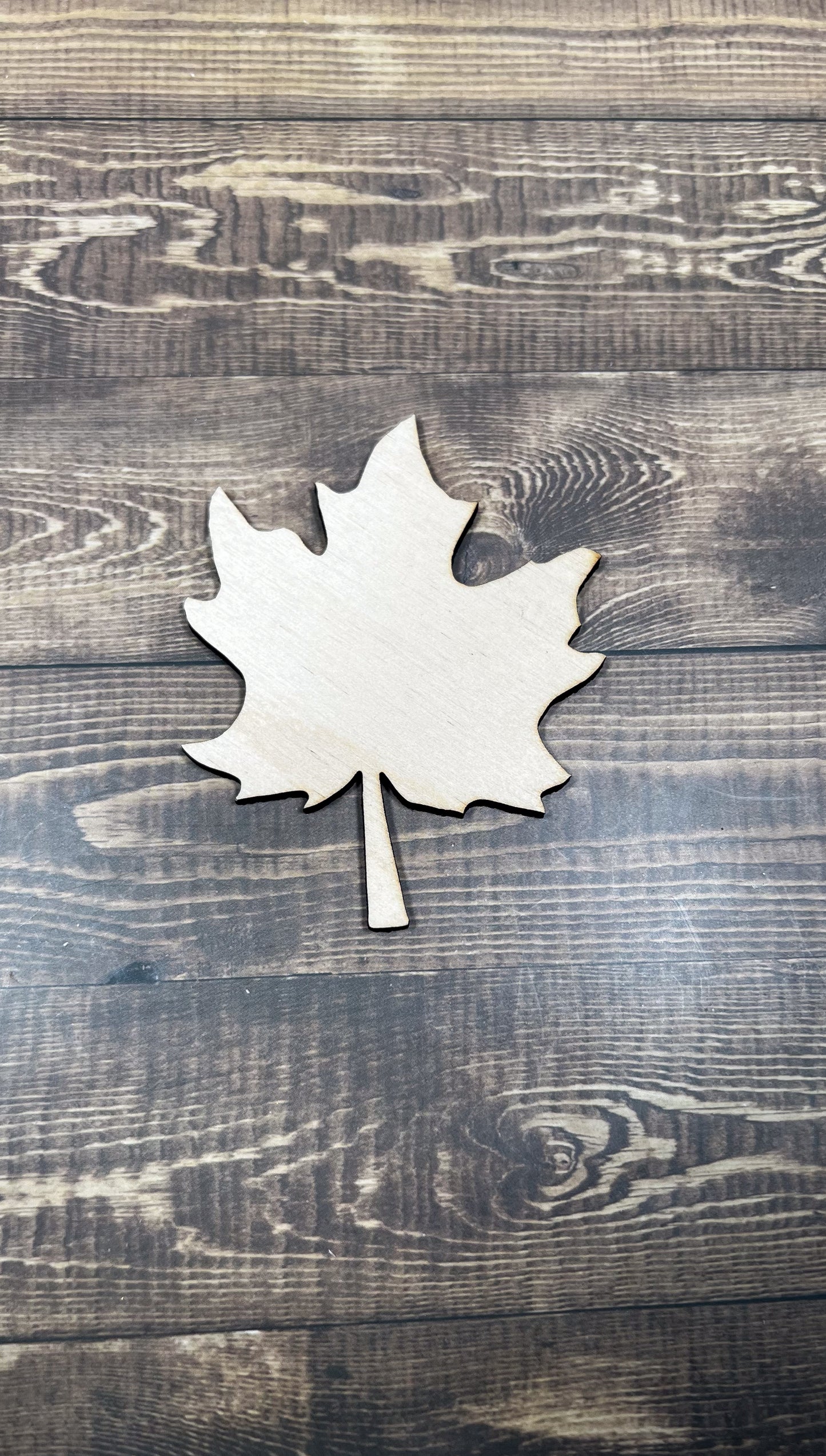 Leaf Cut Shape - Ideal for DIY Projects and Custom Painting