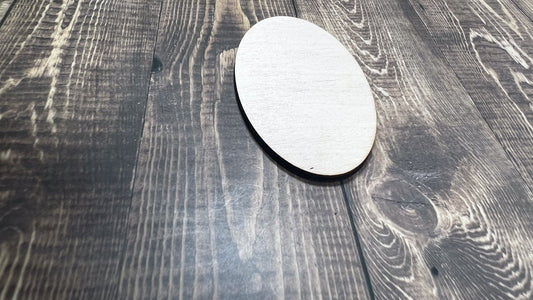 Oval Cut Shape - Ideal for DIY Projects and Custom Painting