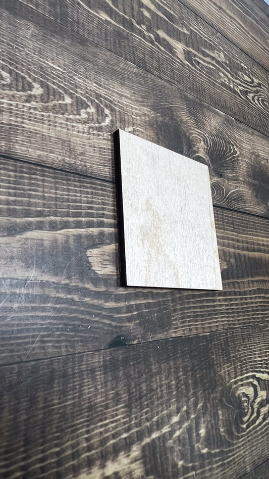 Square Cut Shape - Ideal for DIY Projects and Custom Painting