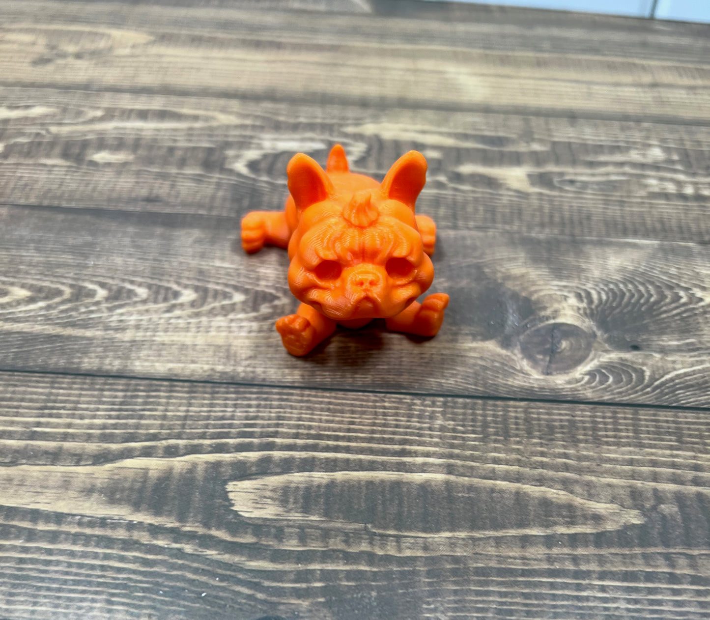 3D Printed Articulated Pumpkin Dog Decoration