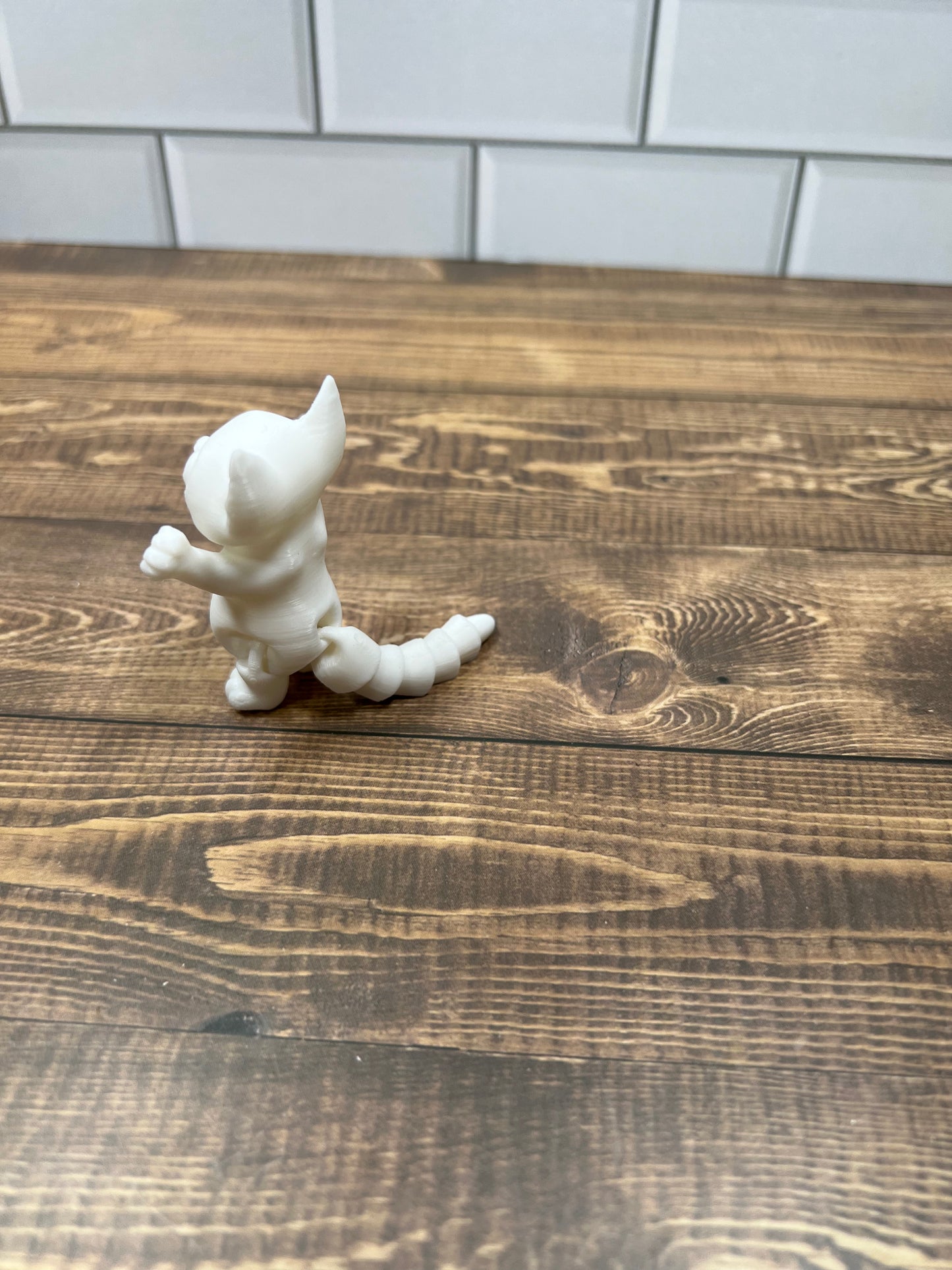 3D Printed Articulated Boo Kitty Decoration