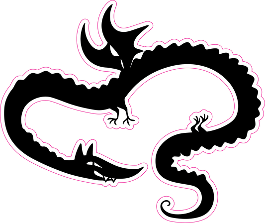 Mischievous the Dragon - Sticker