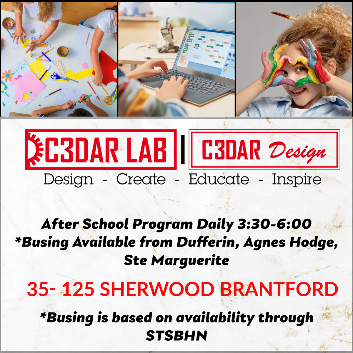 After School STEAM Club -  3:30 - 6:00 PM