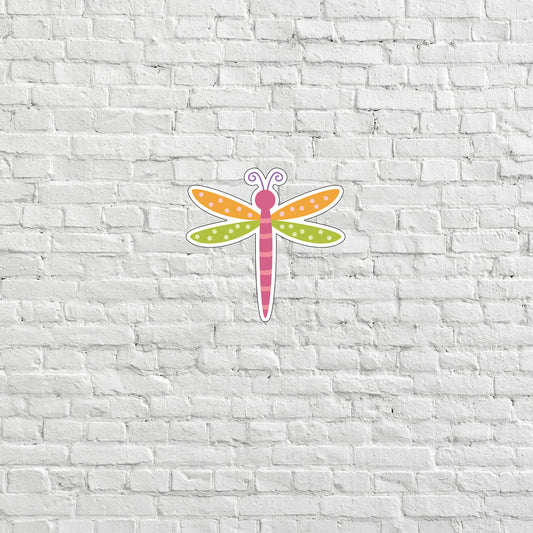 Dragon Fly Sticker, Express Yourself with our Unique Vinyl Stickers for Laptops, Tablets, and More!