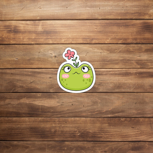 Frog Face sticker   Stickers