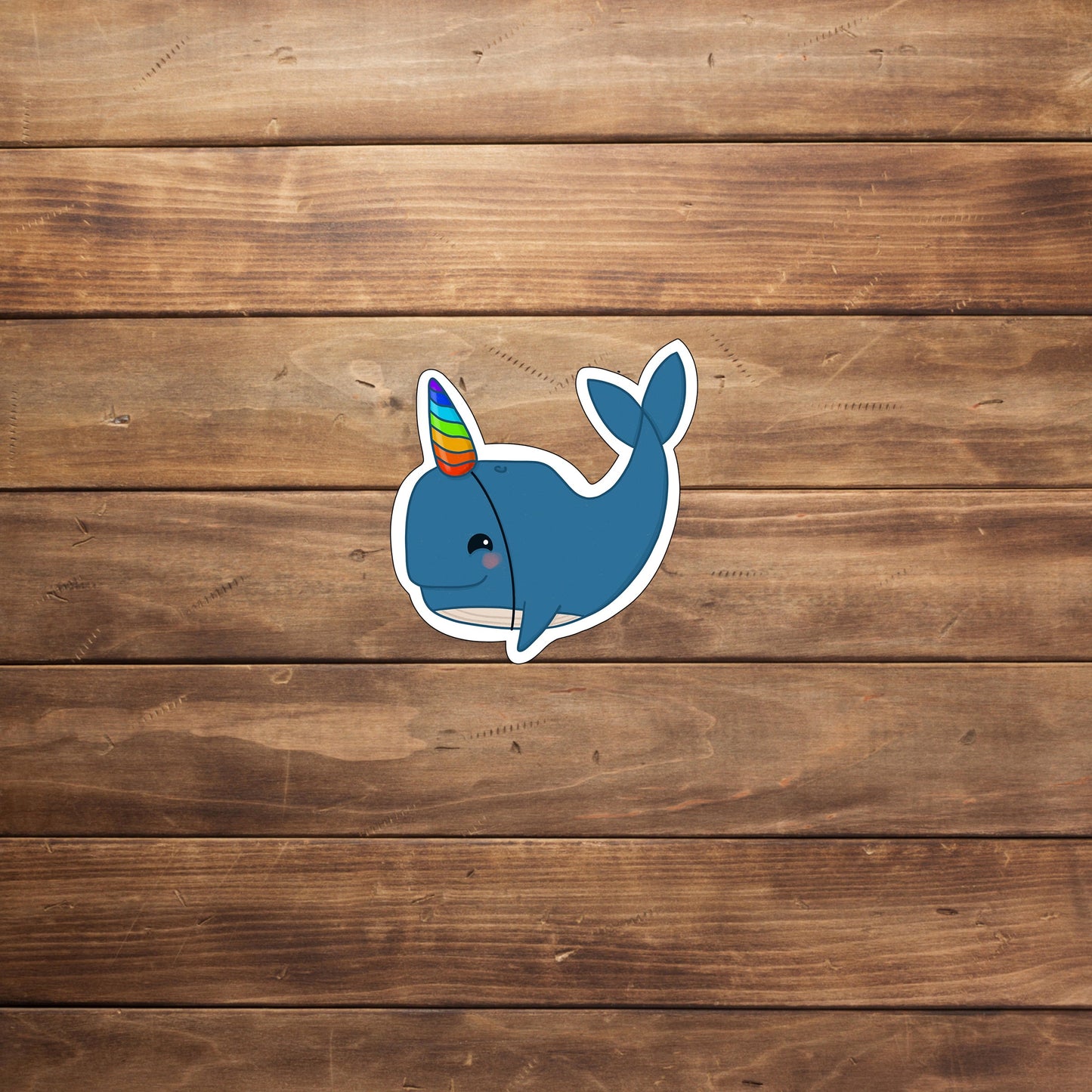 Blue Whale sticker,