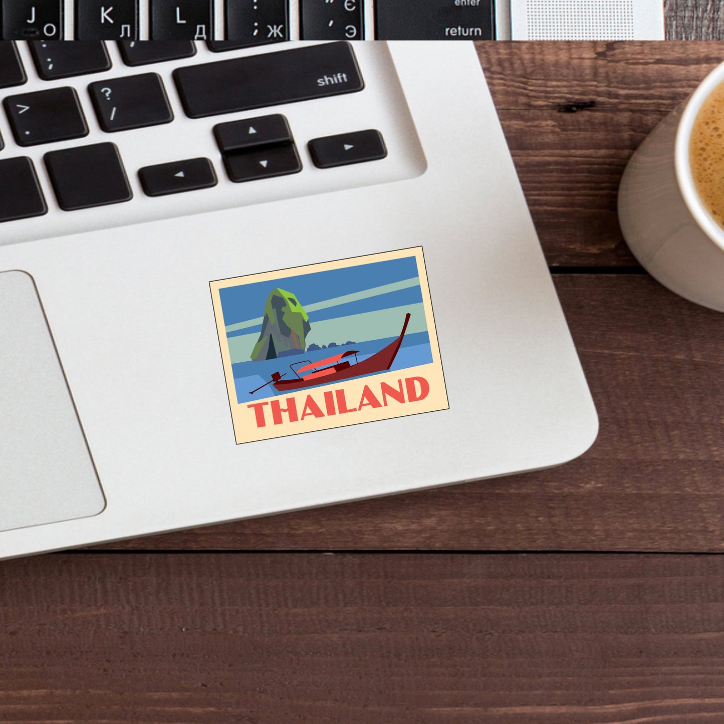 Thailand Travel Stickers