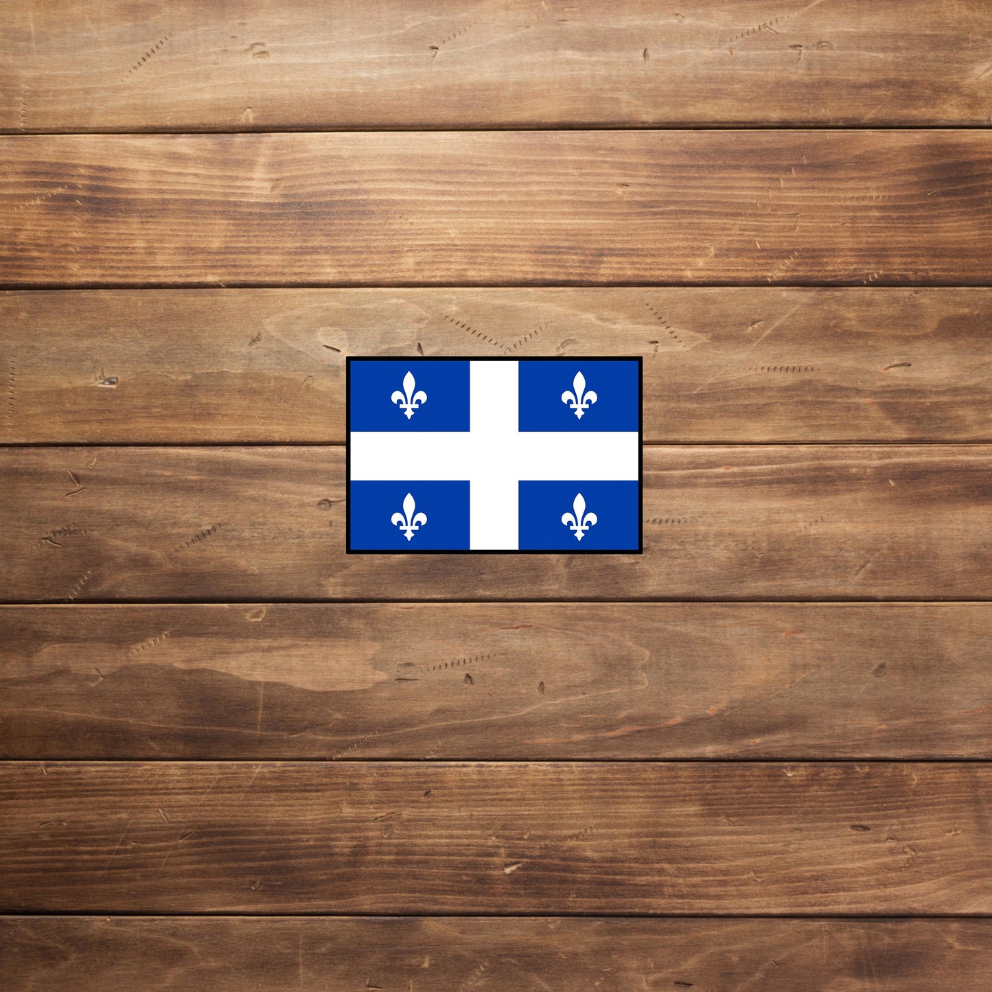 Quebec Flag Sticker, Provincial Flags of Canada_