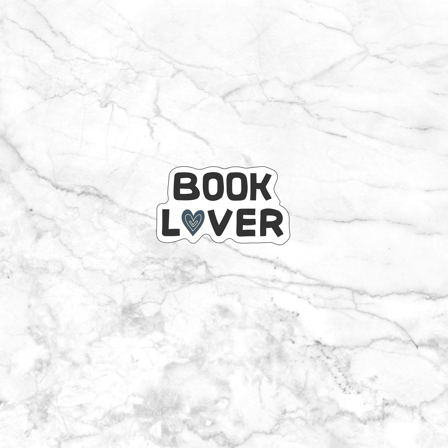 Book Lover Sticker,  Vinyl sticker, laptop sticker, Tablet sticker