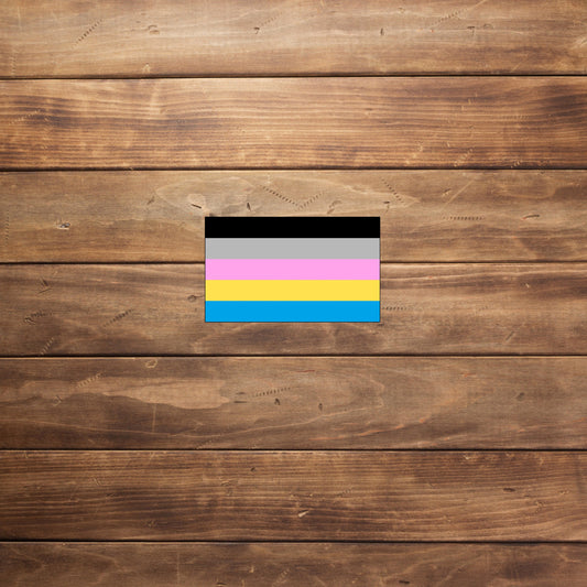 Polygender Pride Flag Sticker