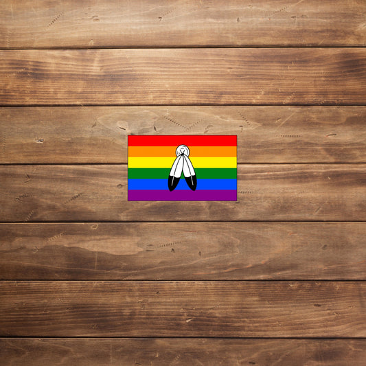 Two-Spirit Pride Flag Sticker