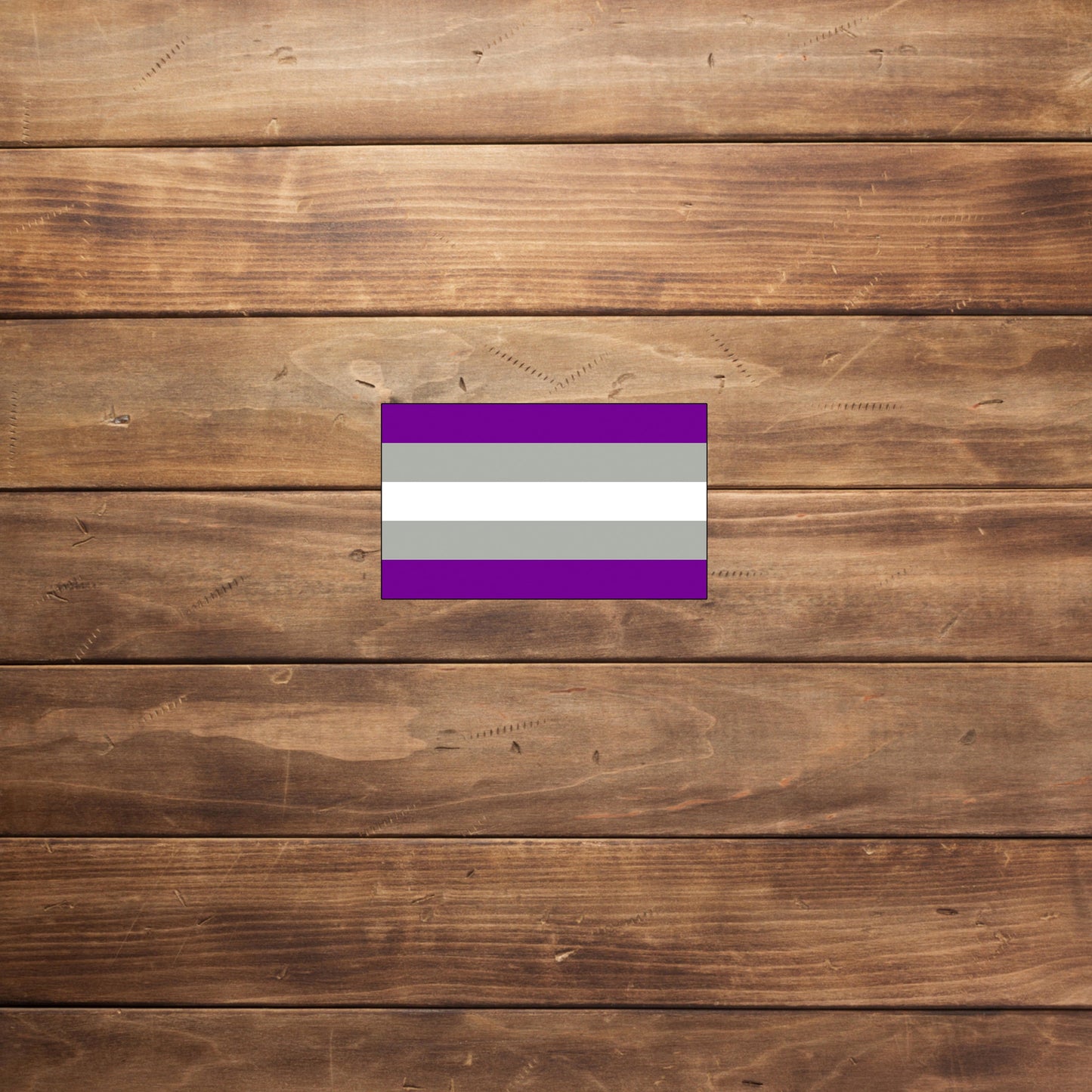 Greysexual Pride Flag Sticker