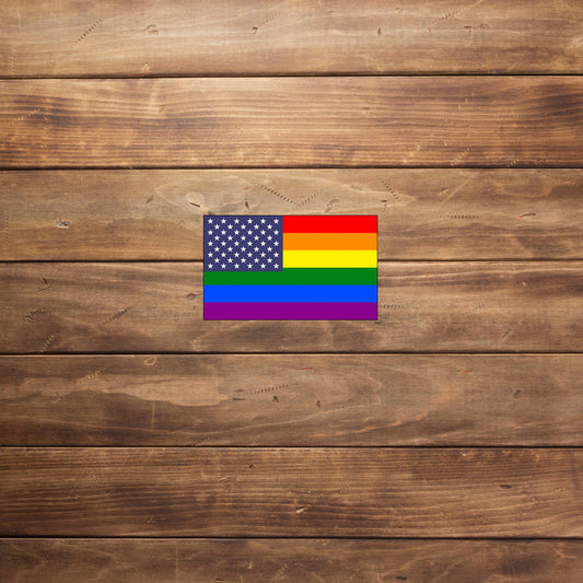 USA Pride Flag Sticker