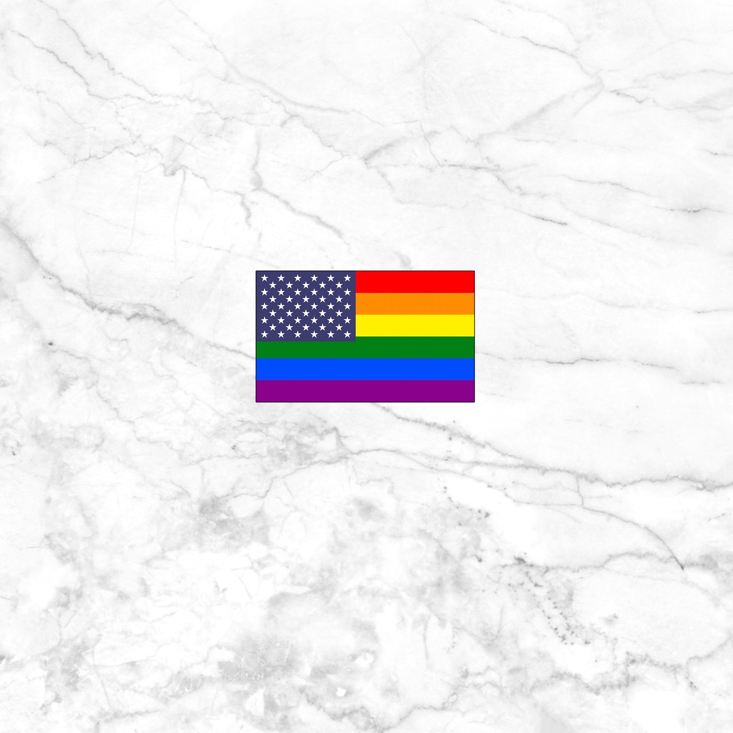USA Pride Flag Sticker