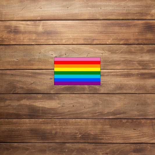 Gilbert Baker Pride Flag Sticker