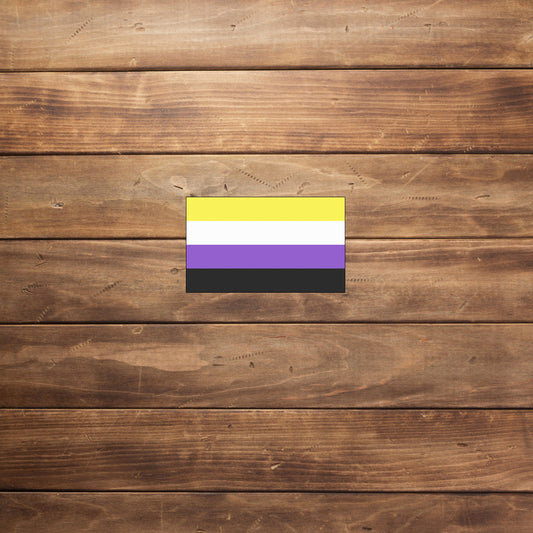 Non-Binary Pride Flag Sticker