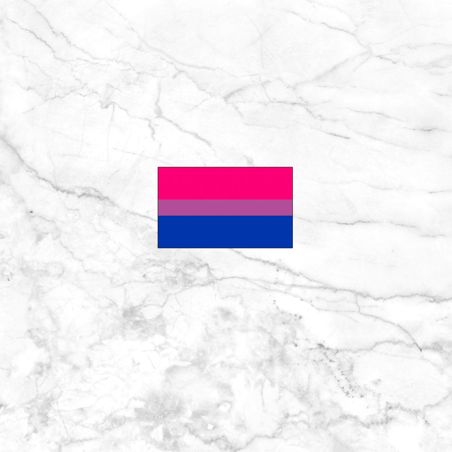 Bisexual Pride Flag Sticker