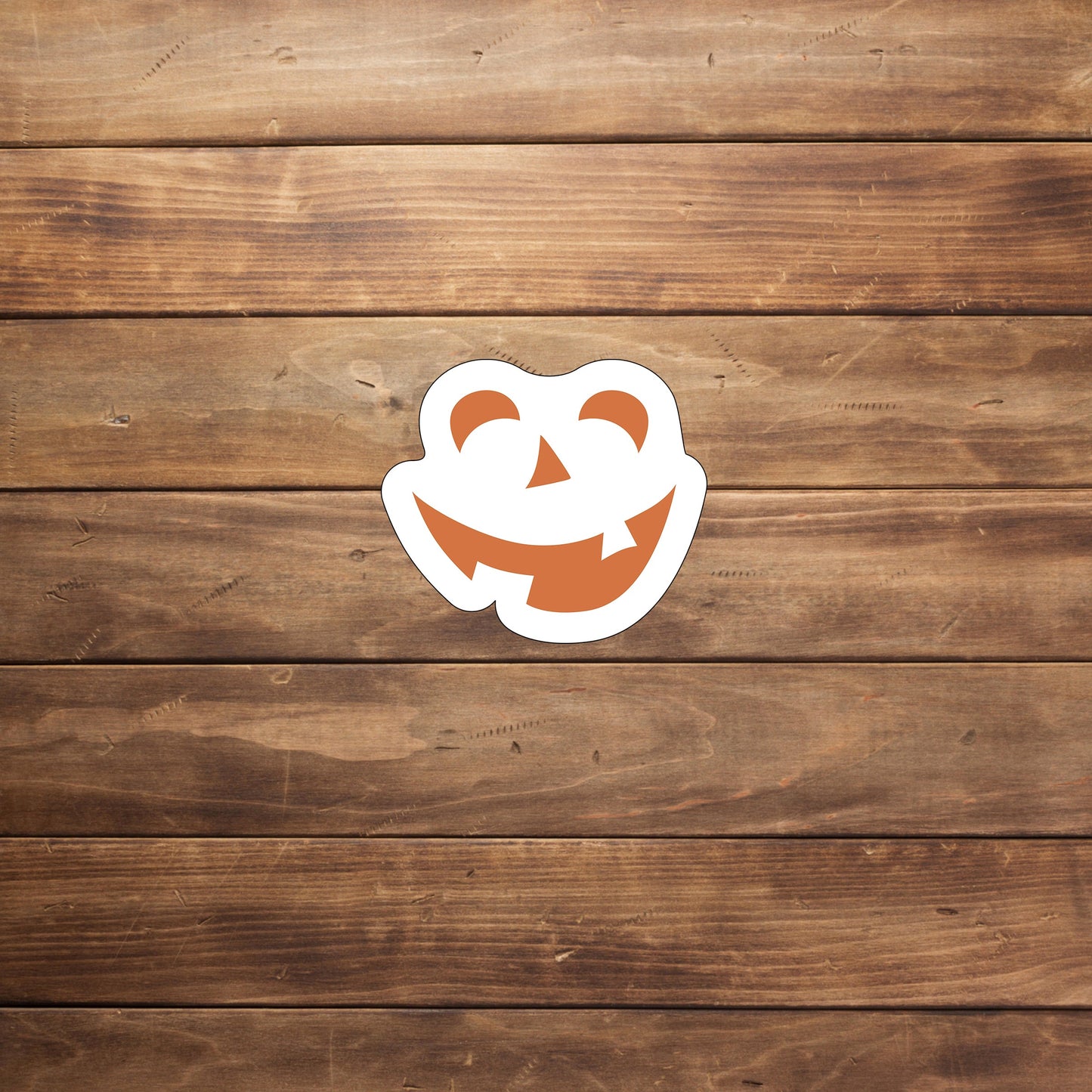 Pumpkin Face Sticker
