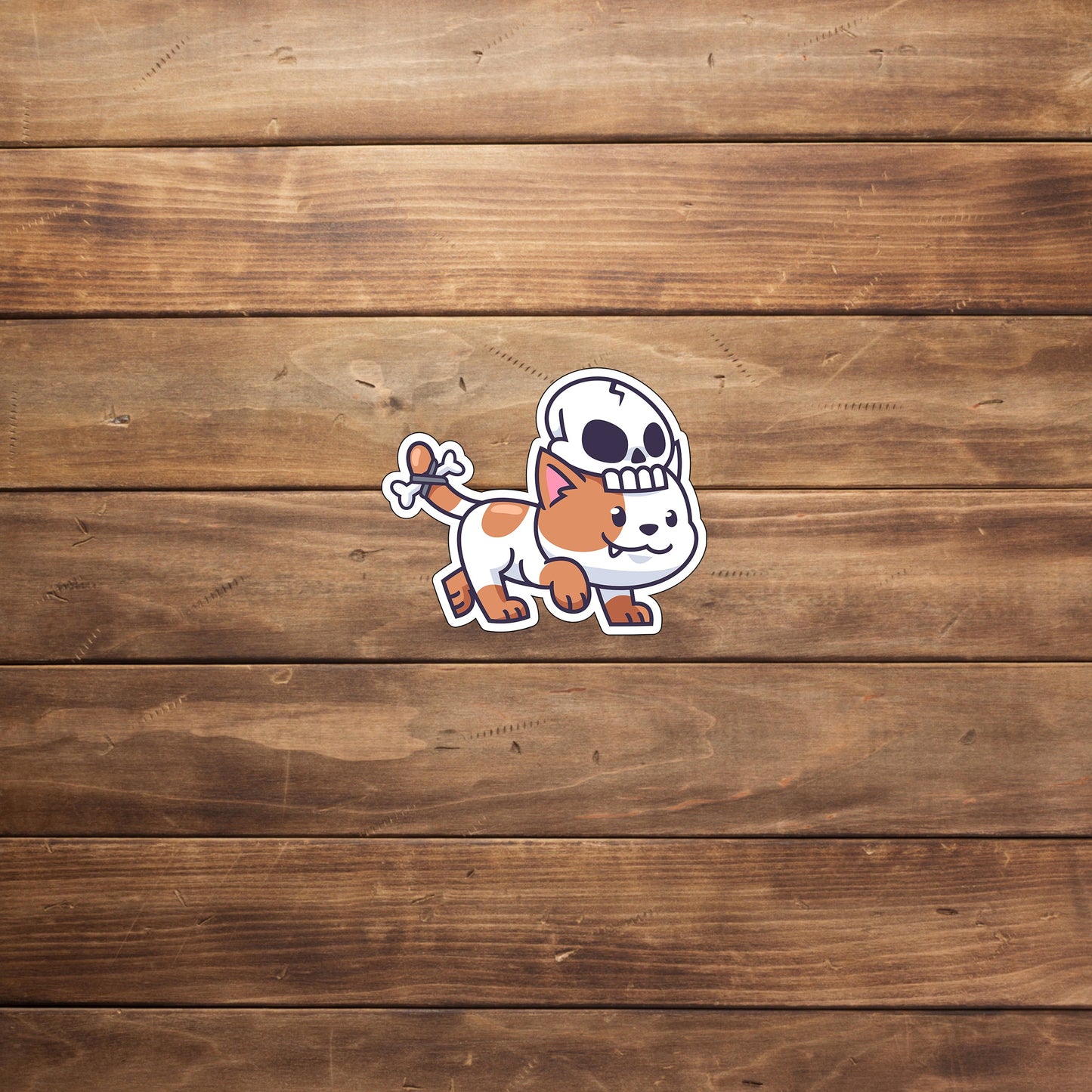 Halloween Stiker,  Halloween Cat  Illustration
