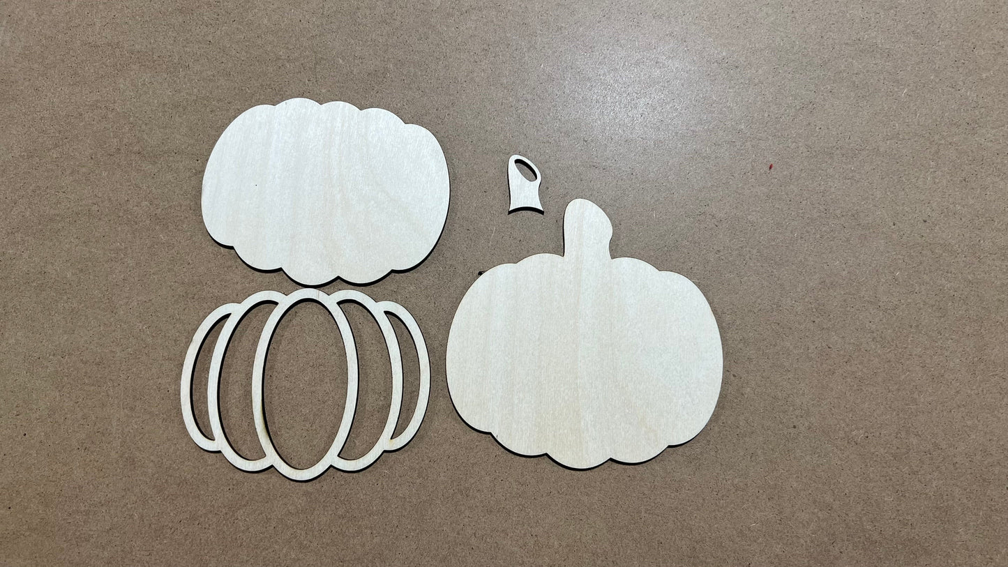 Fall Pumpkin Sign KIT | Laser cut Fall Design KIT  | Multi Layer Fall DIY KIT