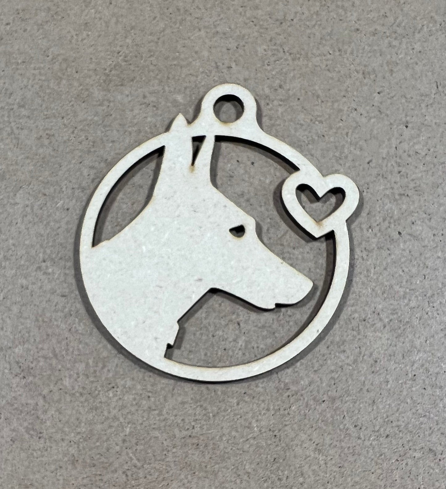 Dog Ornament | Laser Engraved Ornament | Christmas Ornament