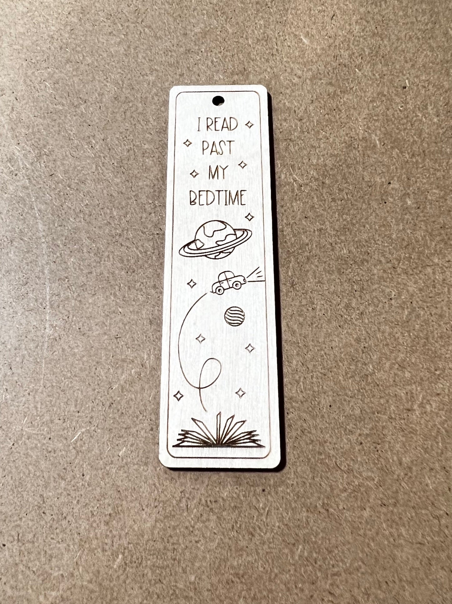 Bookmark, I read past my Bedtime Bookmark, Child's Bookmark