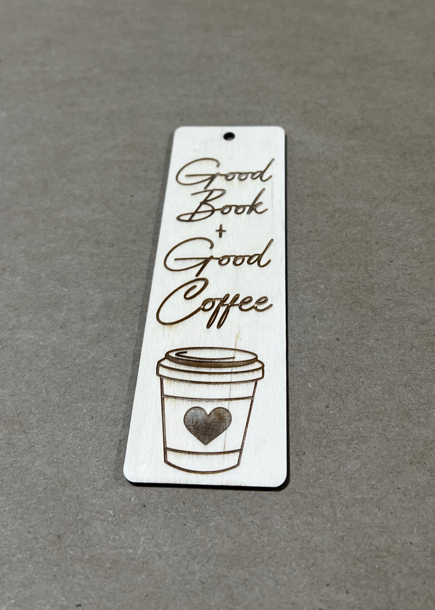 Good Book & Good Coffee Bookmark, Book Mark, Book Lover gift
