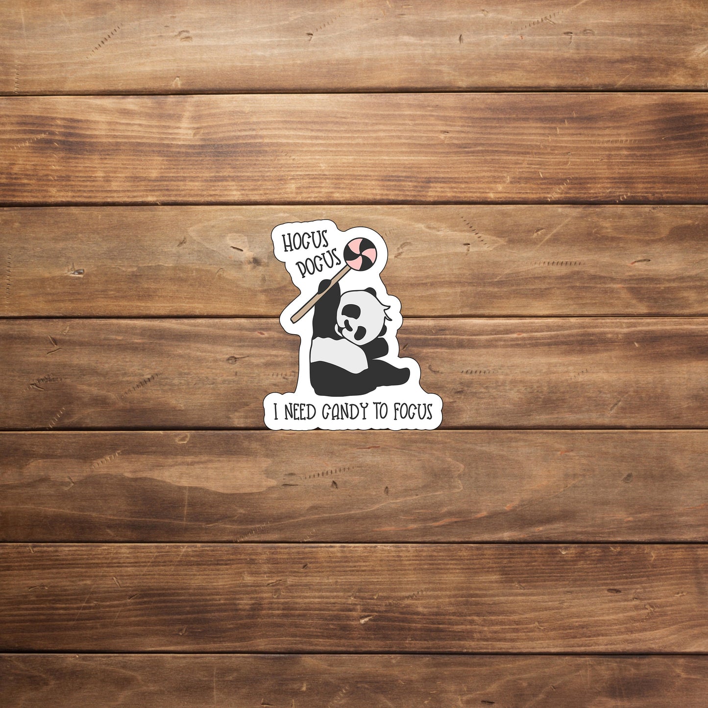 Halloween Stiker,  Panda