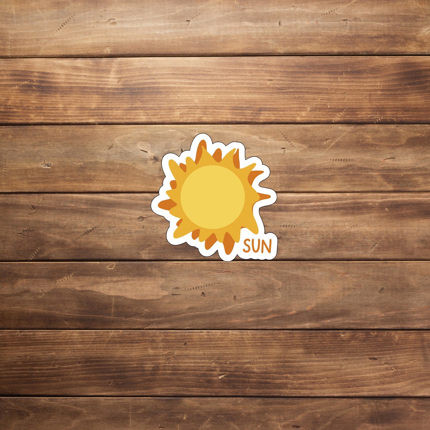 Planet stickers () Stickers, Sun Sticker