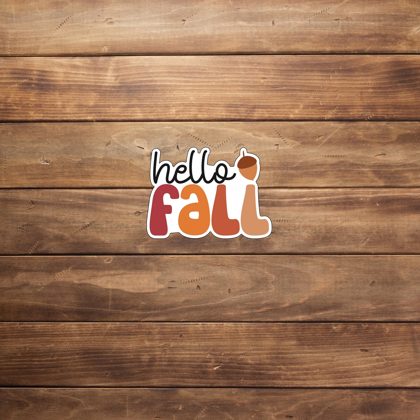 Seasons hello-fall-sticker Stickers
