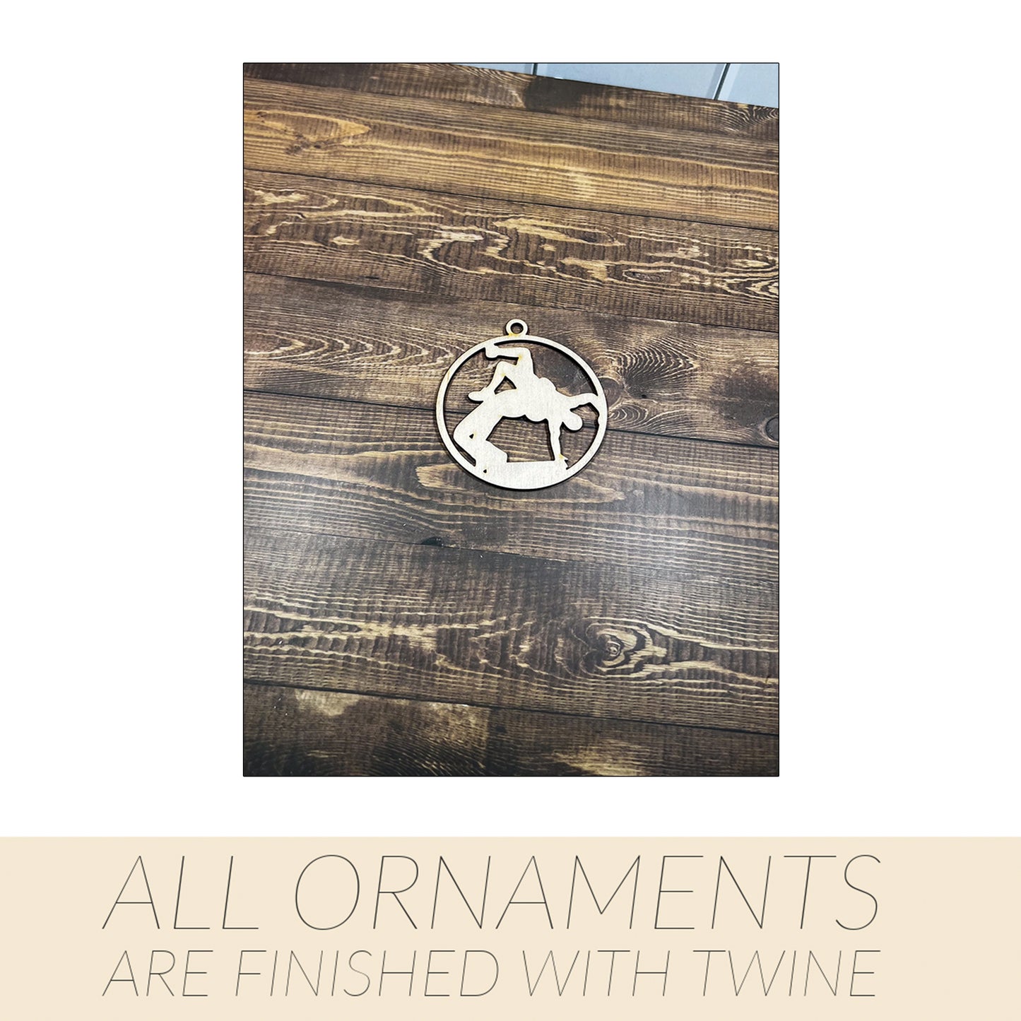 Wrestling Ornament, Wooden Sports Ornament, Sports Ornament, Engraved Ornament, Laser Engraved Wood Ornament