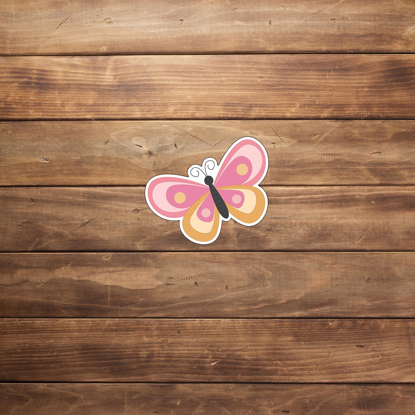 Butterfly-sticker