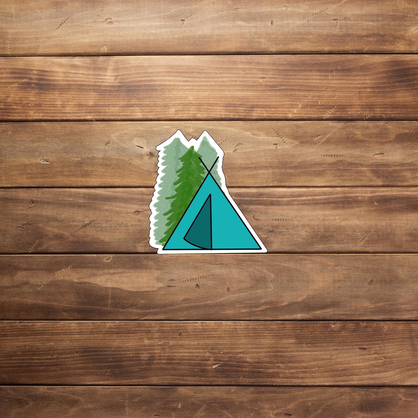 camping_tent Sticker