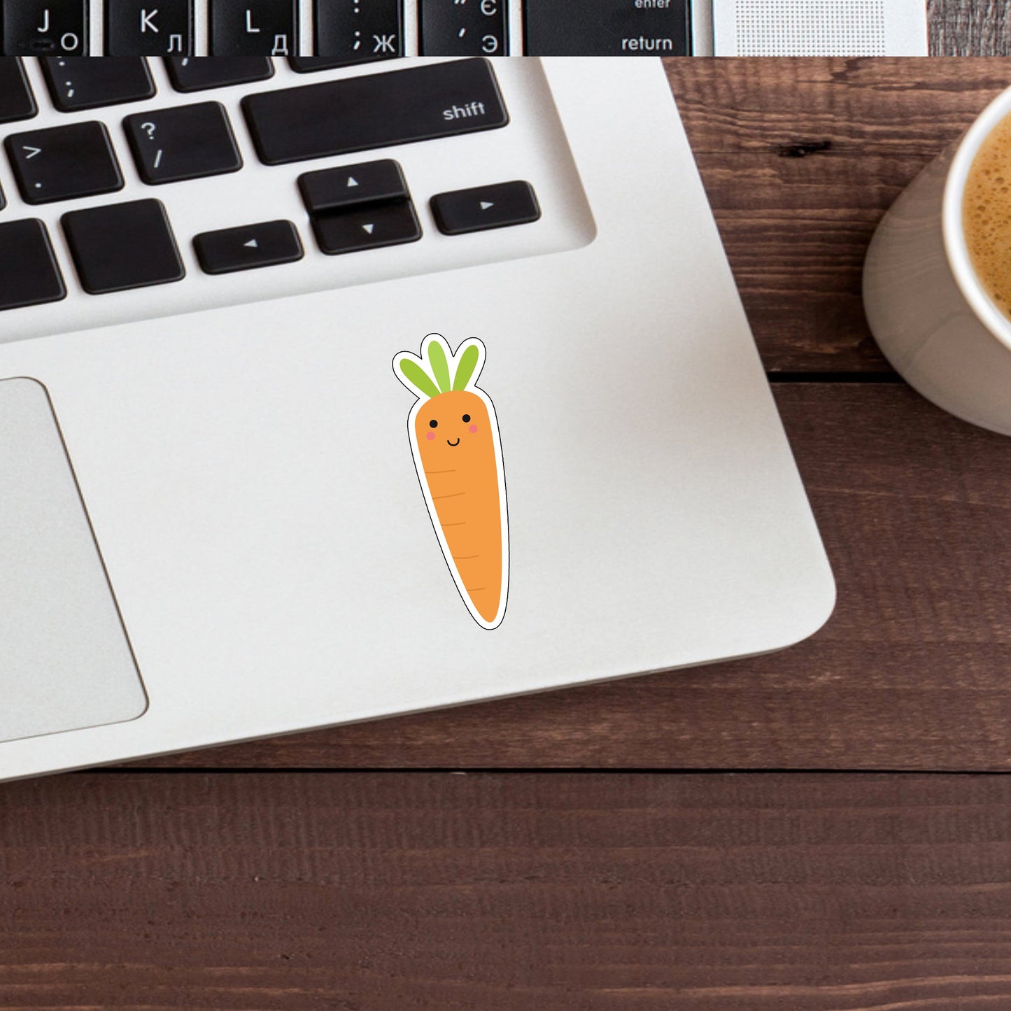 Fruit and Veg Stickers,  carrot-sticker