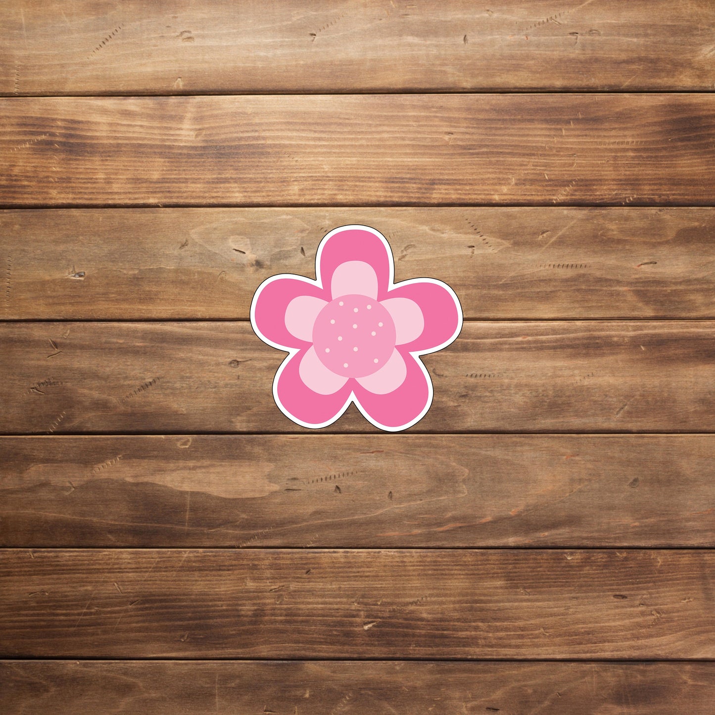 Pink Theme Stickers,  flower-sticker