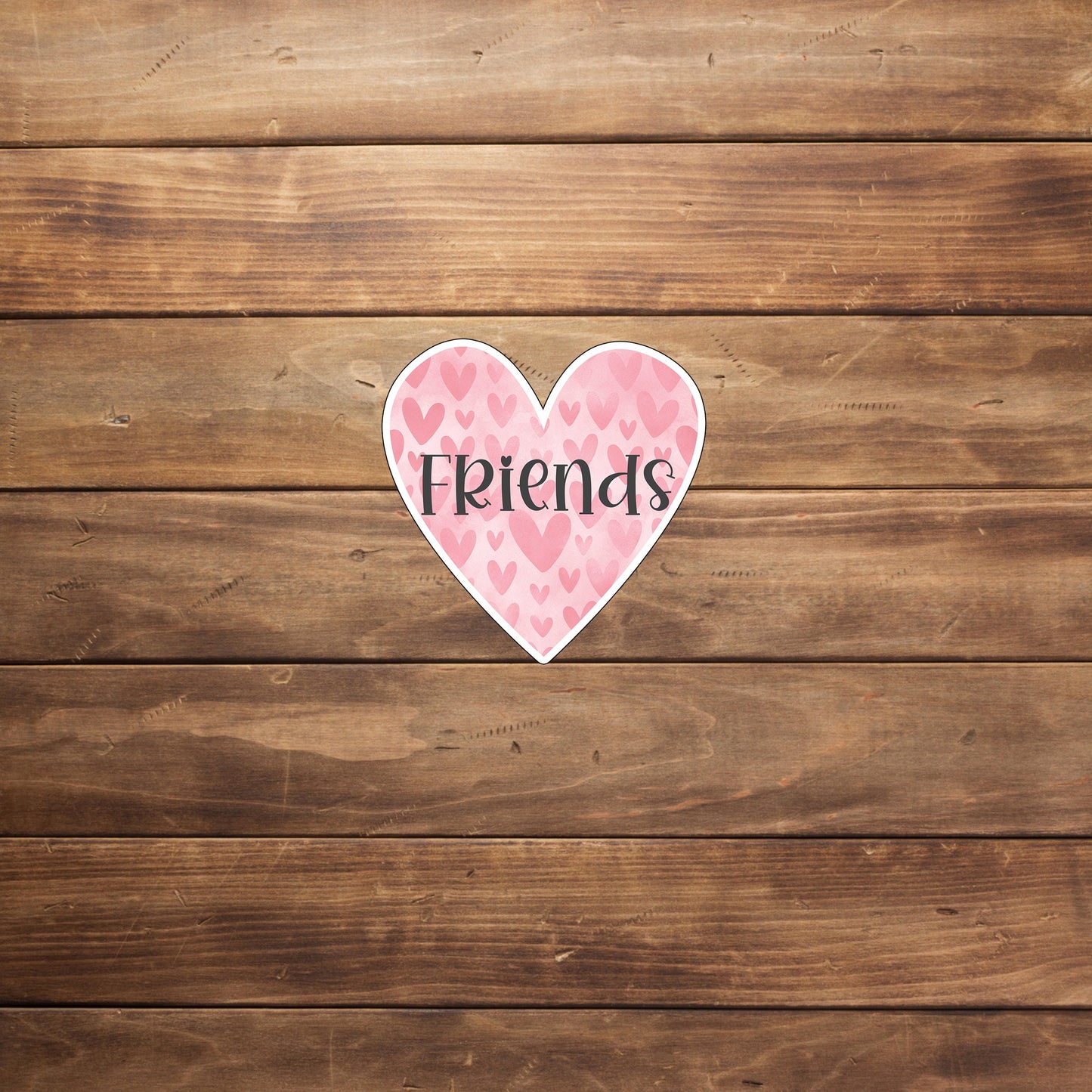 Friendship Sticker,  friends-heart-sticker Sticker