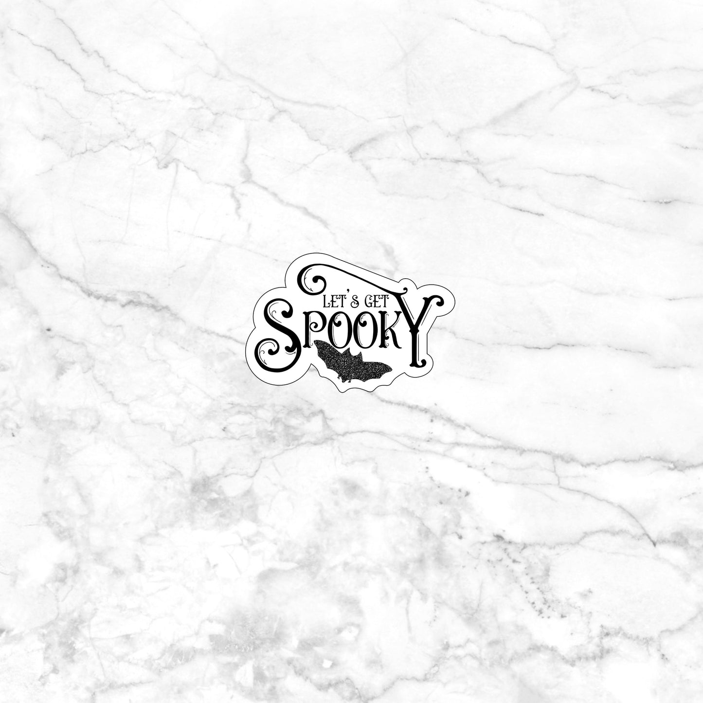 get spooky Sarcastic Sticker