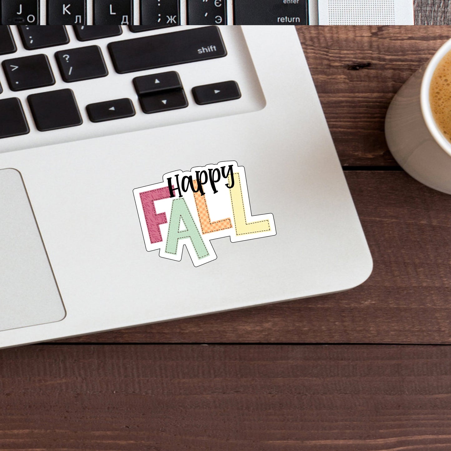 Fall Sticker,  happy fall