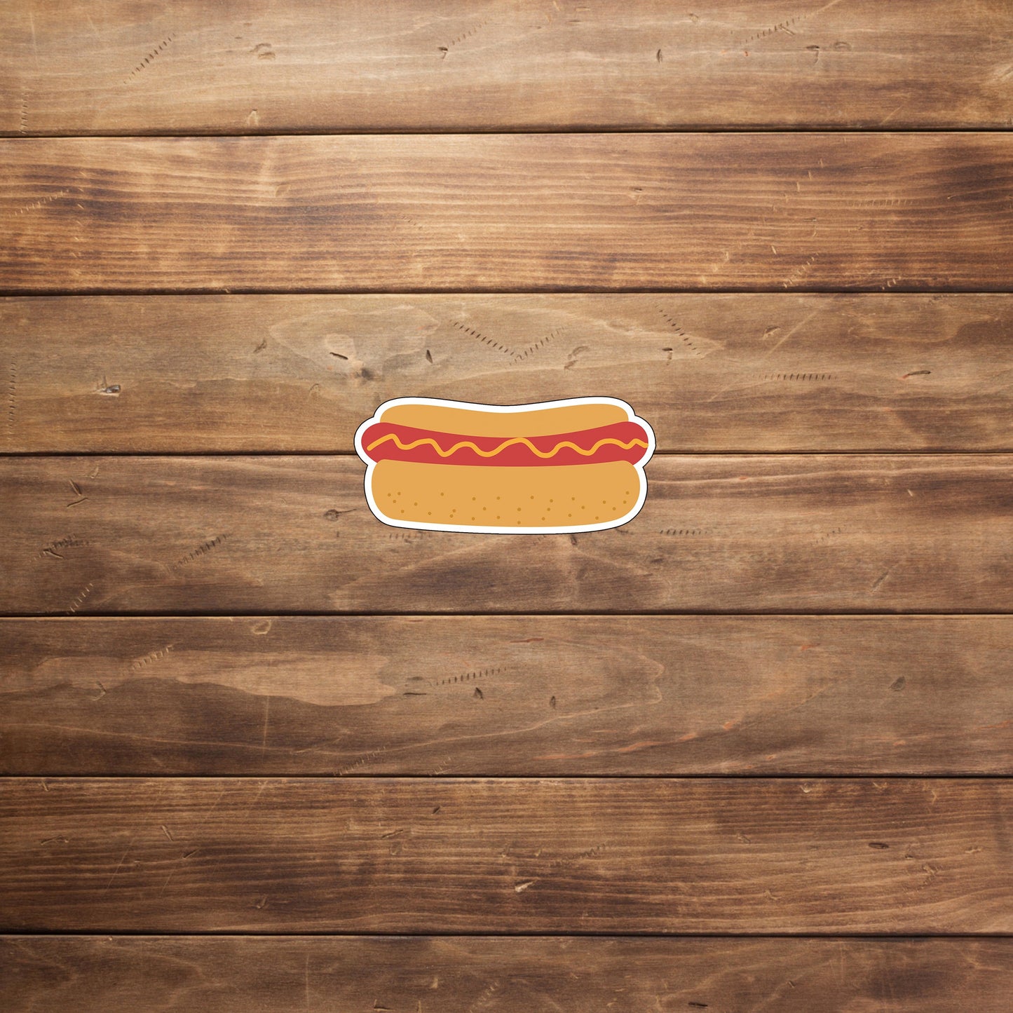Food and Drink Sticker,  hot-dog-sticker Sticker