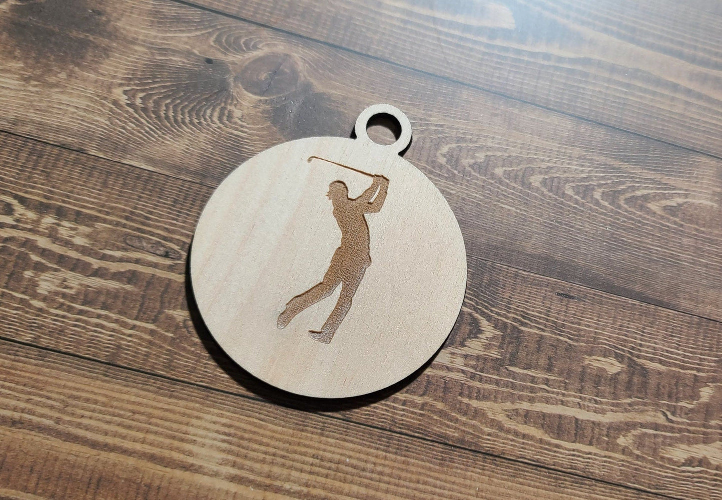 Golf Ornament | Laser Engraved Ornament| Golf Lover