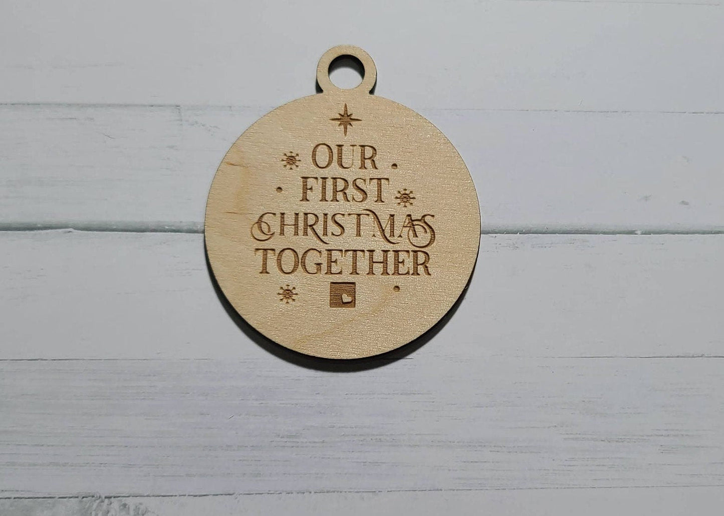 Our First Christmas Together Ornament | Christmas Ornament | Couple Ornament