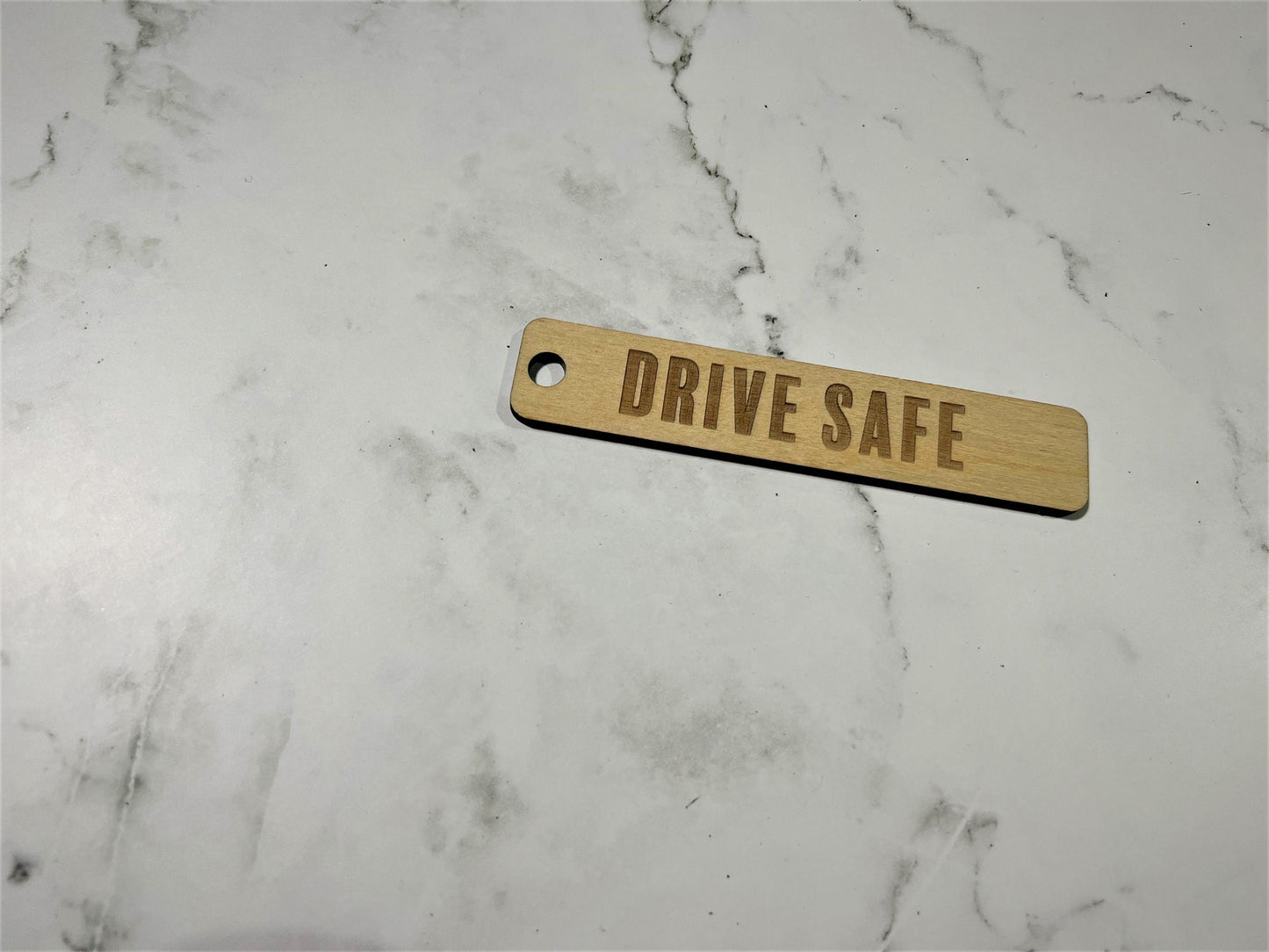 Drive Safe Keychain | Wooden Keychain | Laser Engraved | Daughter | Son | New Driver