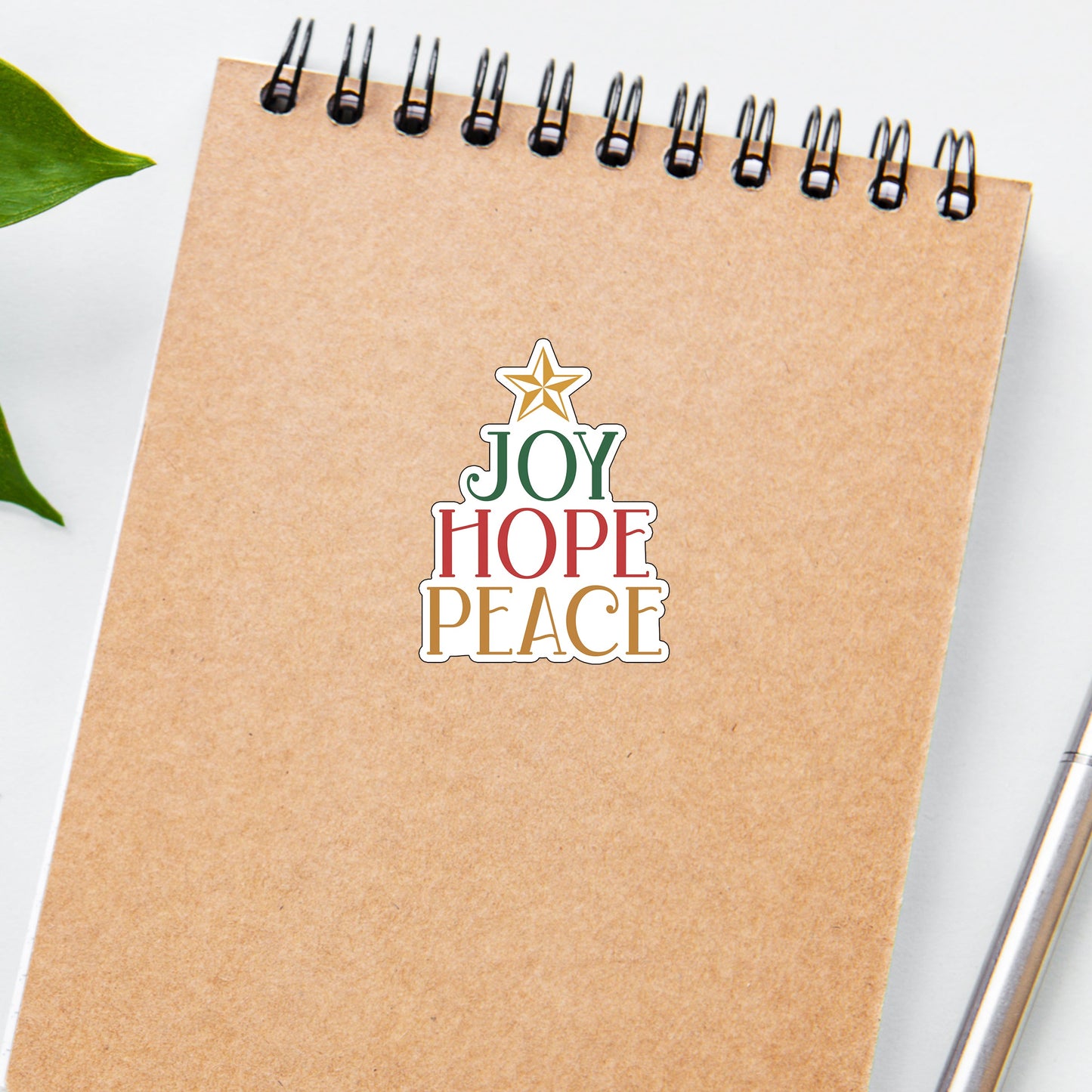 joy-peace-hope-sticker Sticker
