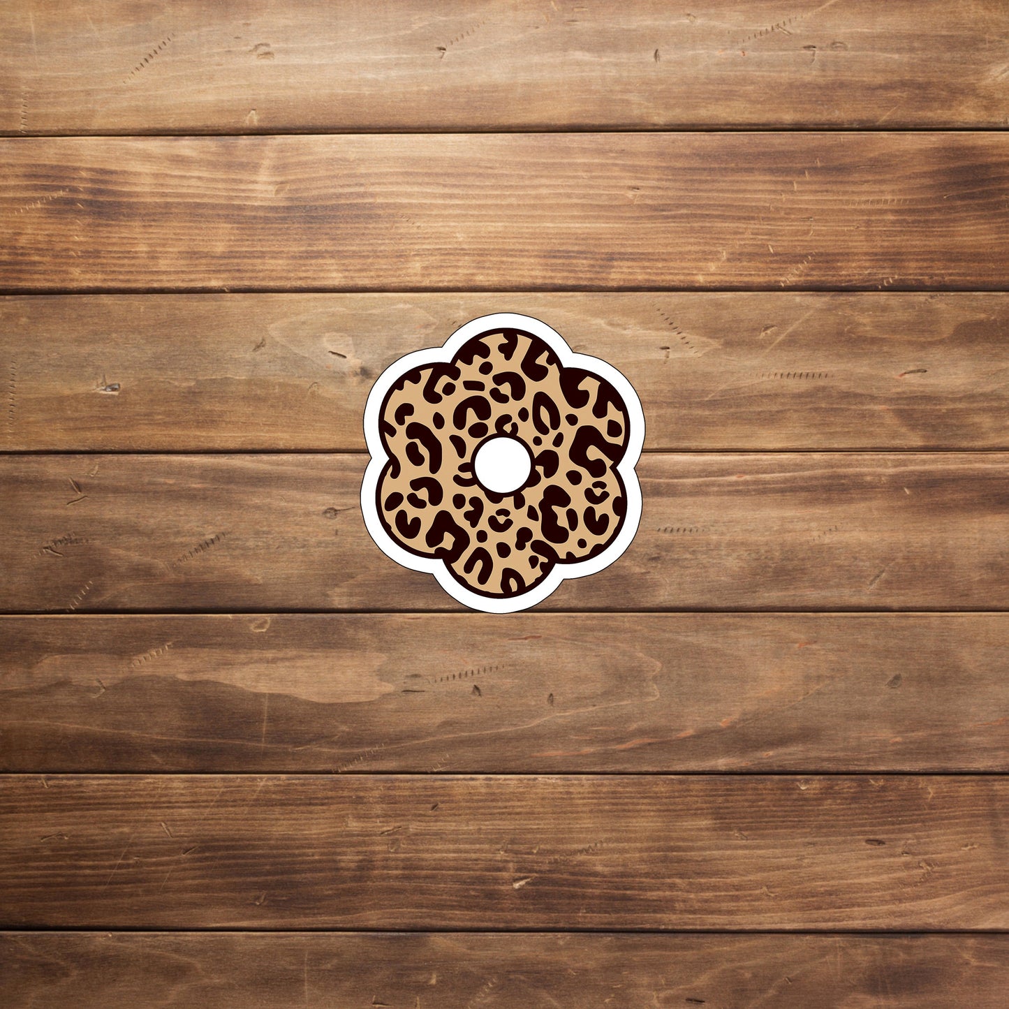 leopardflower  Sticker,  Vinyl sticker, laptop sticker, Tablet sticker