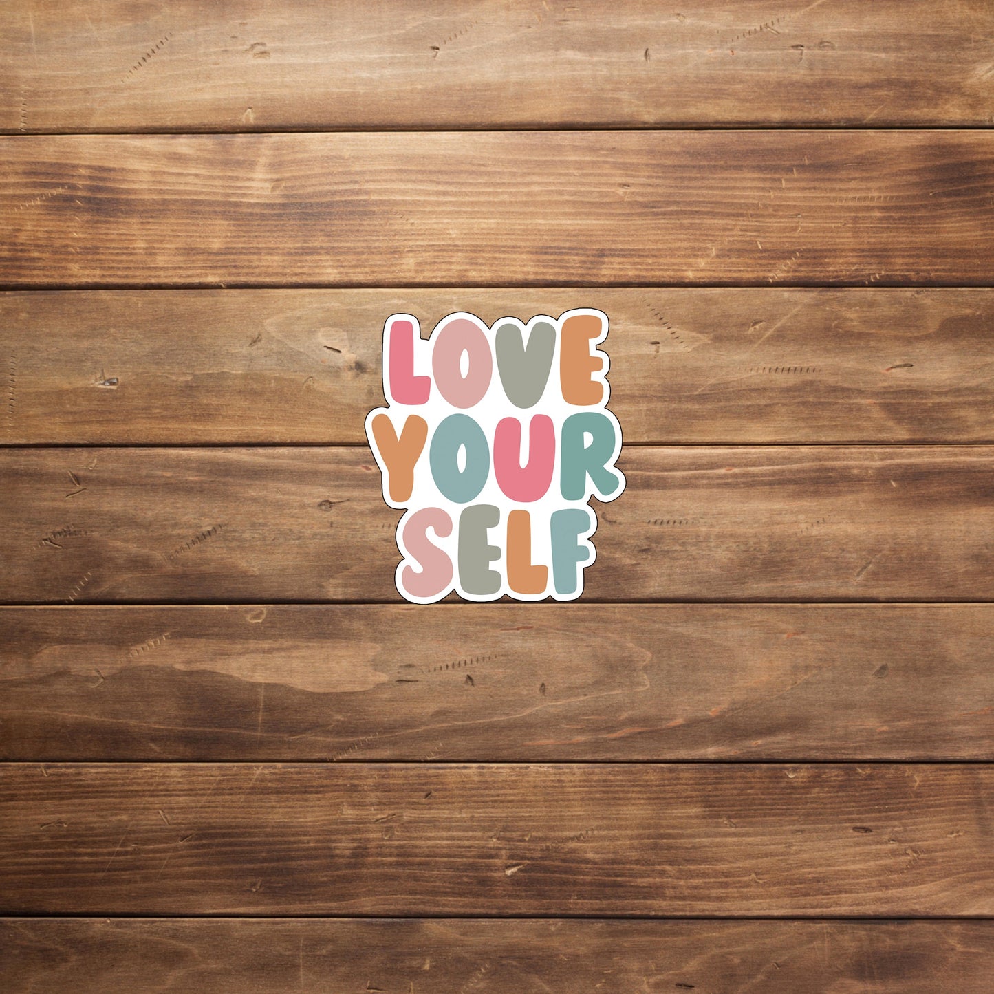 Mental Health Sticker,  love-yourself-sticker